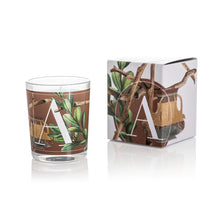 Carica l'immagine nel visualizzatore di Gallery, CANDELA AMBER & WOOD - LETTERA A