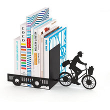 Carica l'immagine nel visualizzatore di Gallery, FERMALIBRI POSTMAN NERO METALLO