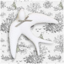 Carica l'immagine nel visualizzatore di Gallery, RONDINE - DECORAZIONE IN GESSO PROFUMAZIONE ASTREE - MATHILDE M.